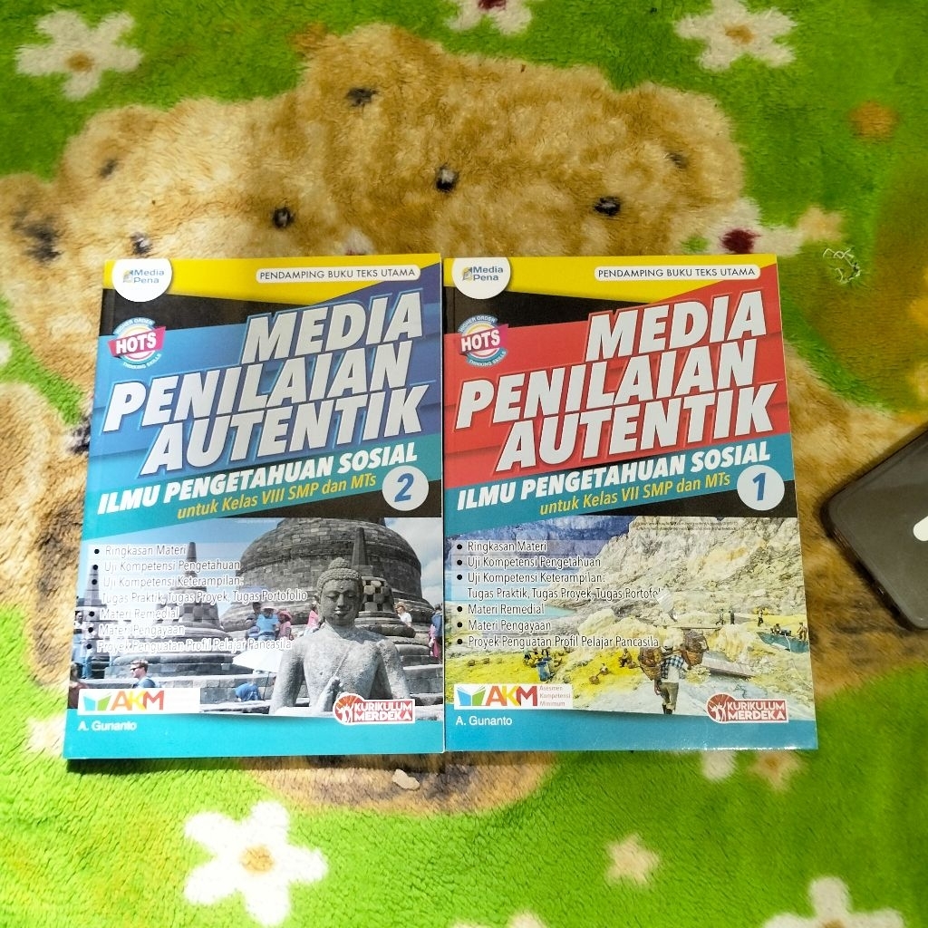 BUKU SOAL SOAL MEDIA PENILAIAN AUTENTIK ILMU PENGENTAHUAN SOSIAL IPS UNTUK KELAS 7 8 SMP MTS KURIKUL