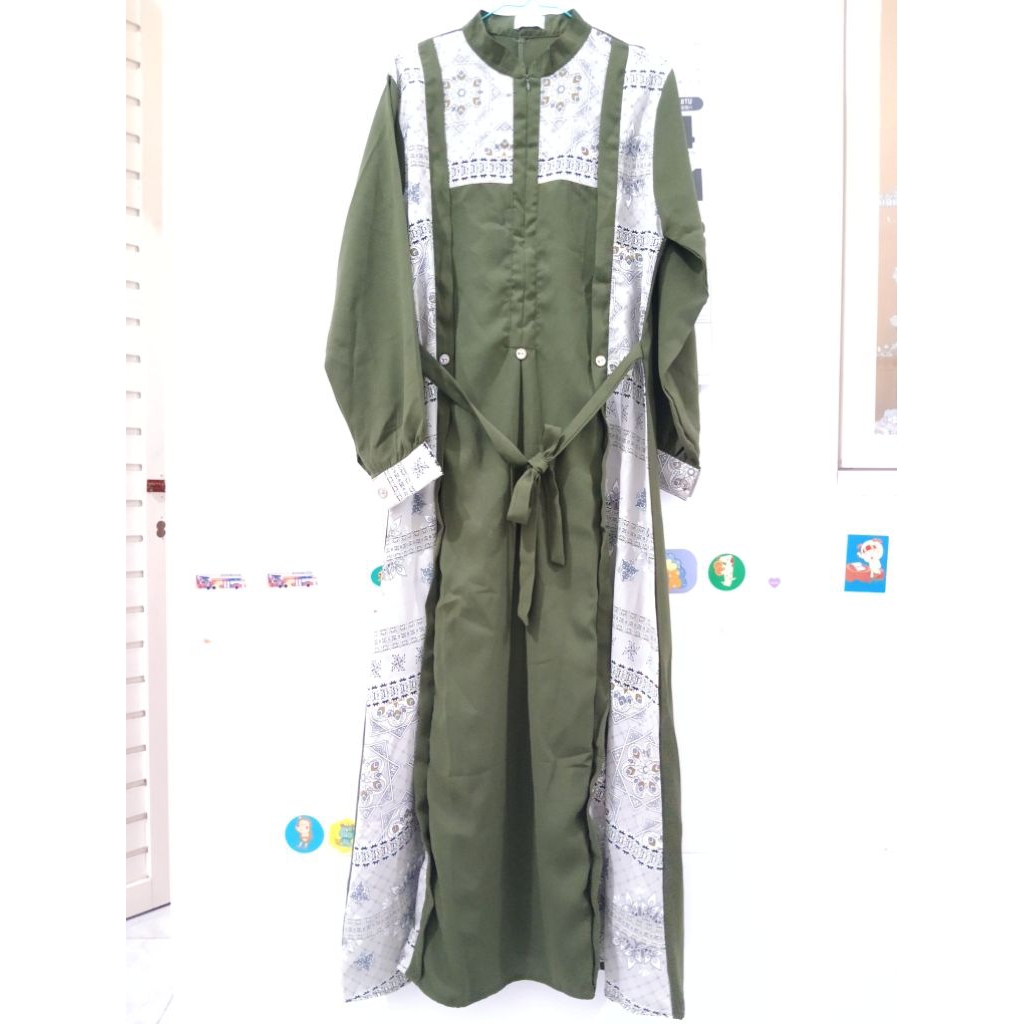 Gamis Wanita Army