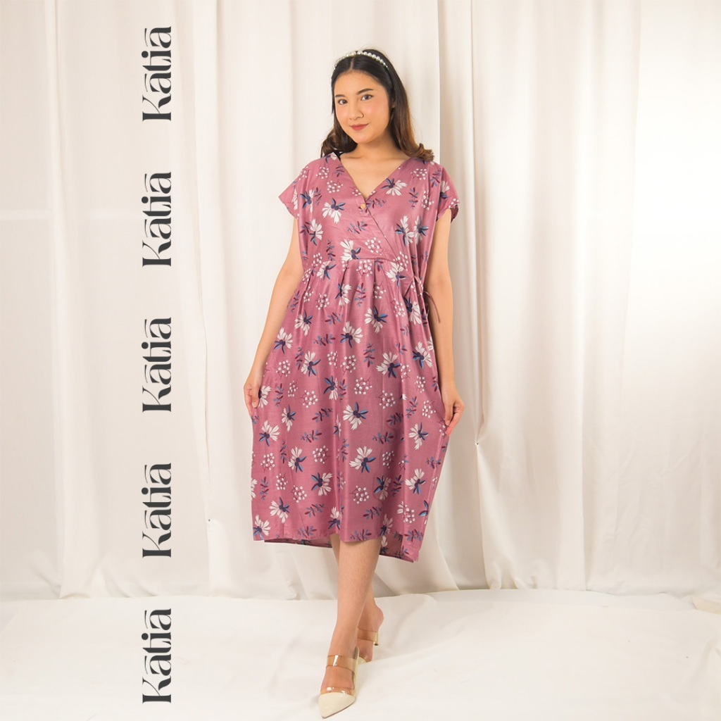 Daster Rayon Kimono Tali Samping Tangan Pendek Al Sitas