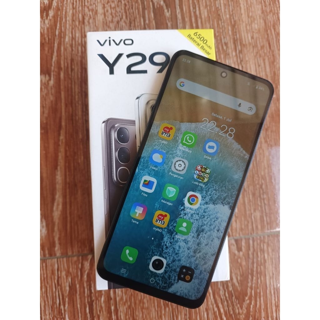HP VIVO Y29 second