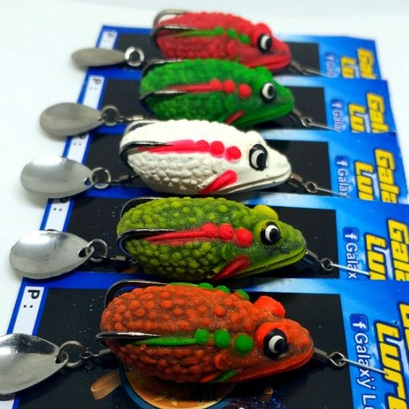 SOFT FROG GALAXY LURE MODEL 3D UKURAN 4,2CM DAN 3CM UMPAN KESTING