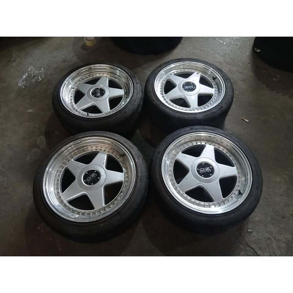 Velg Oz Futura Ring 17 Seken - Velg Oz Racing R17 H5X114 Lebar 7.5/8.5 Set Ban 205 45 R17