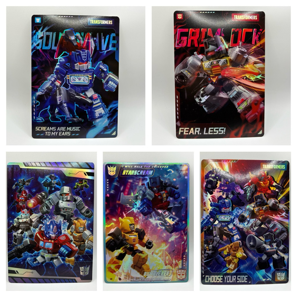 Kartu Blokees Transformers Galaxy Defender Version GDV Card