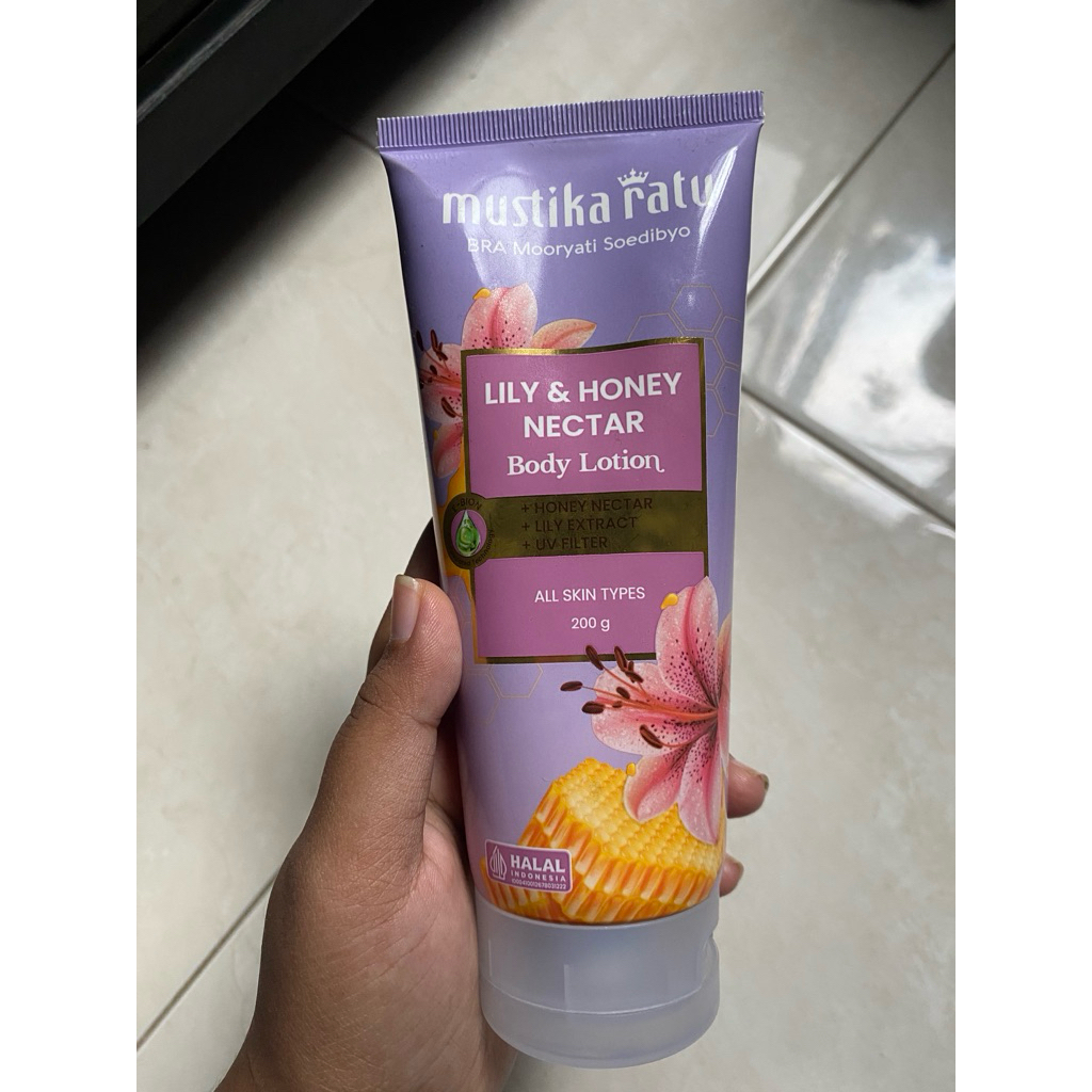 body lotion mustika ratu
