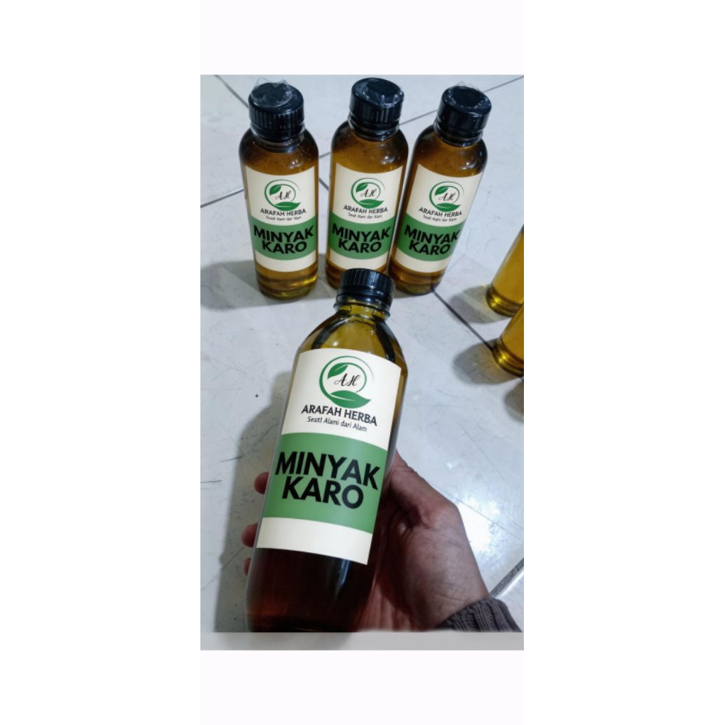 Minyak Karo Asli original Medan Minyak Urut Minyak Kusuk Minyak untuk keseleo Minyak untuk pengobata