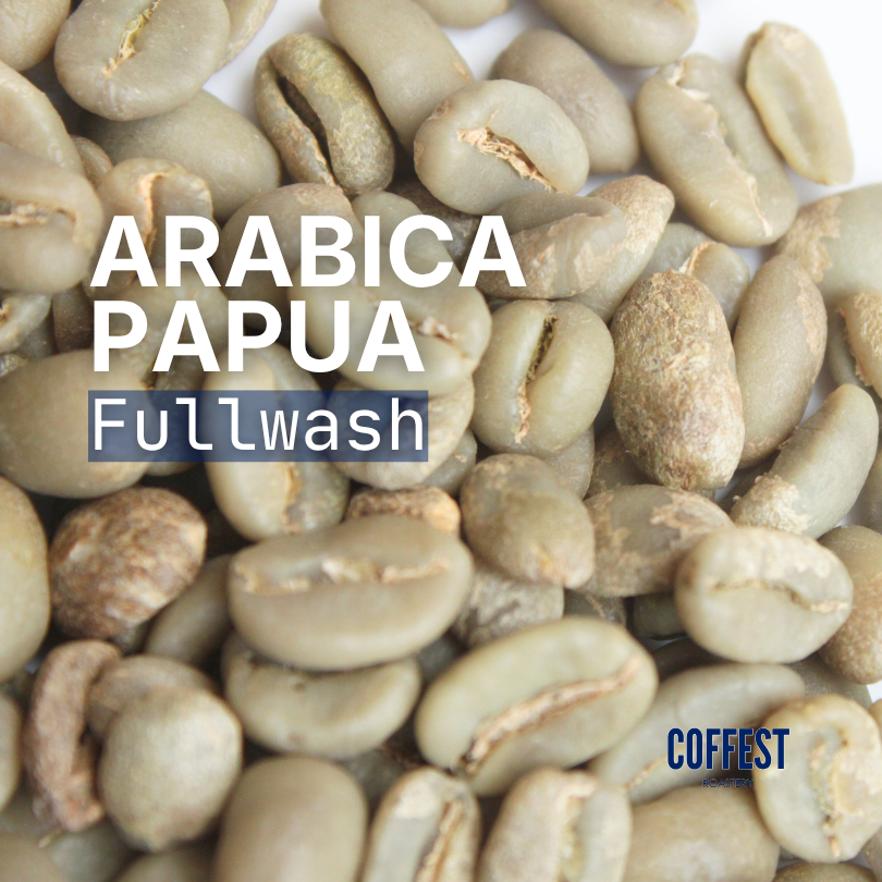 Green Bean Specialty Arabika Papua - Fullwash Processed - 1 kg