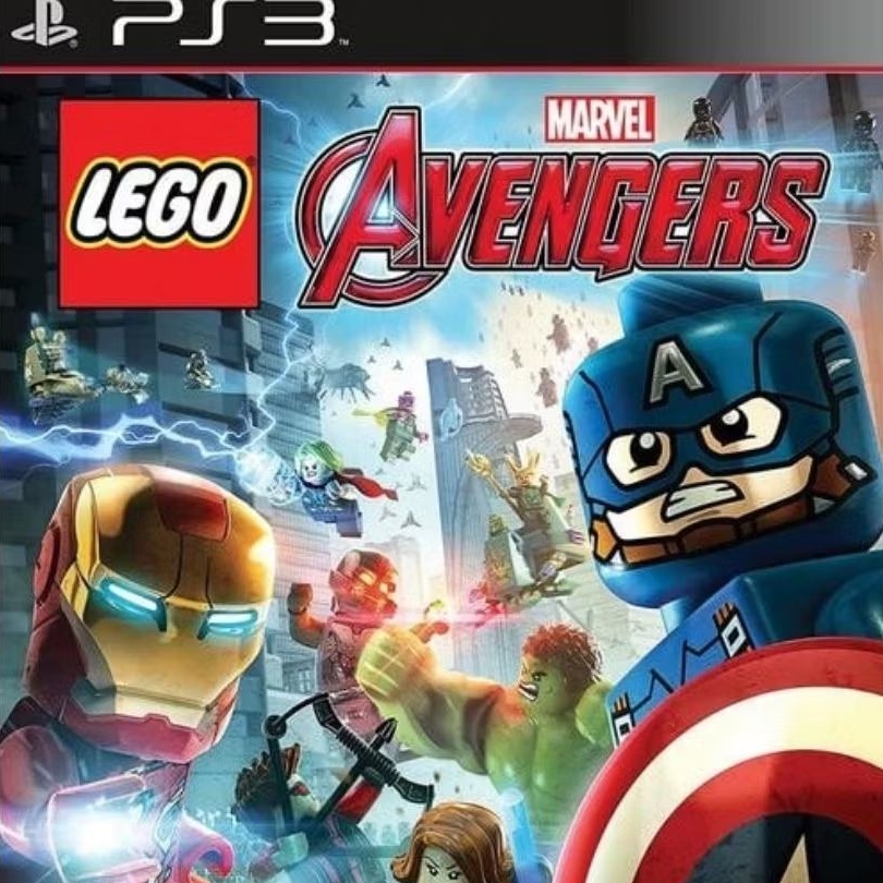 DVD Game PS3 Hen/CFW Lego Marvel Avengers +DLC