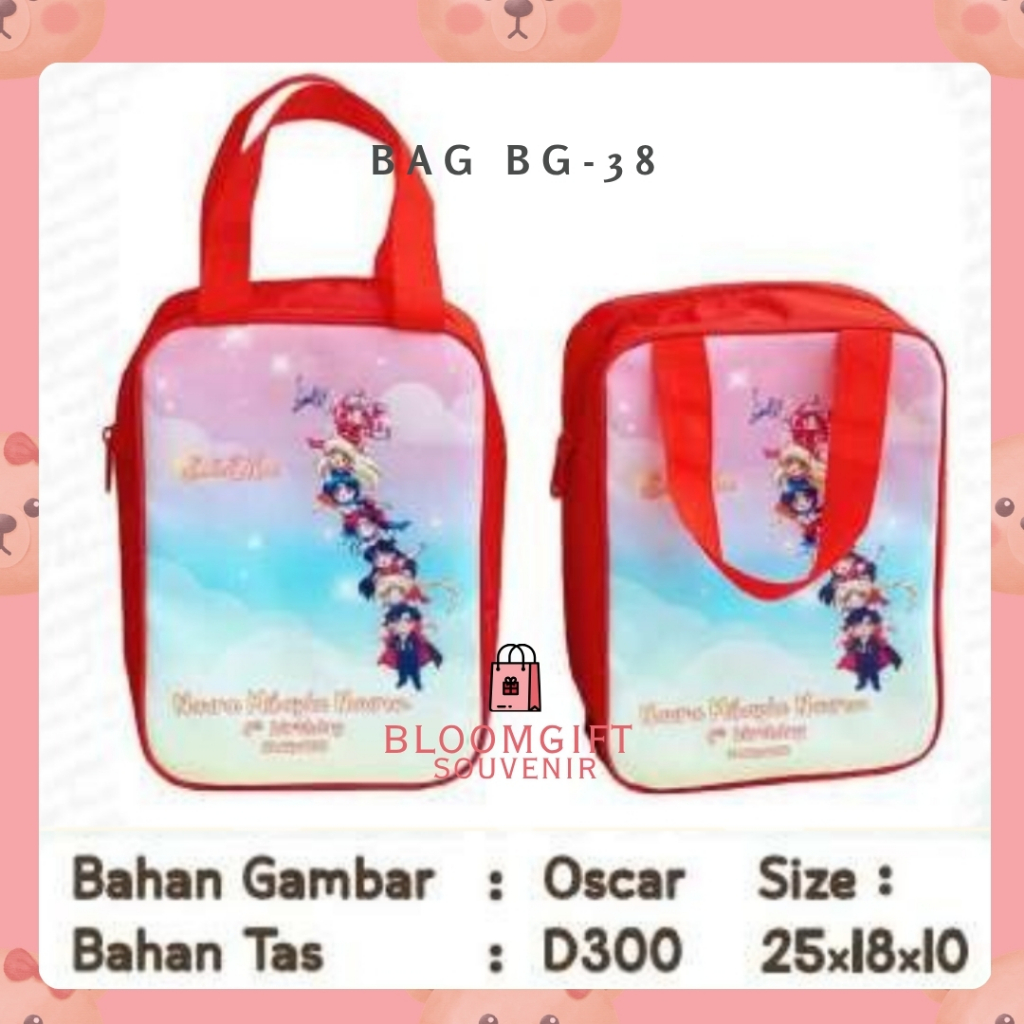 SOUVENIR CUSTOM/SOUVENIR ANAK/SOUVENIR ULTAH/TAS ULTAH