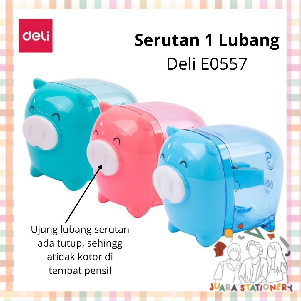 Serutan Deli E0557 1 Lubang / Serutan Deli Serutan Fancy Rautan Pengserut