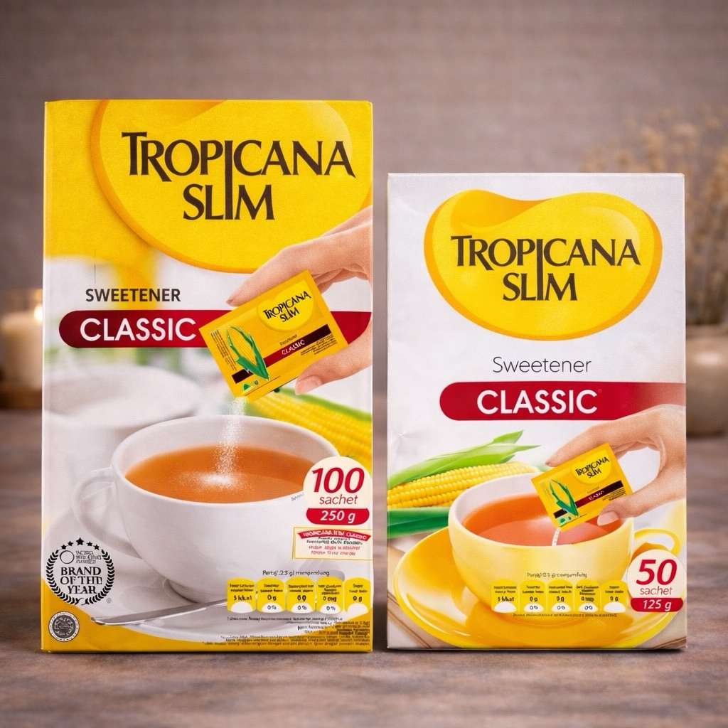 Tropicana Slim Classic - Bebas Gula, Rendah Kalori, Aman untuk Diet