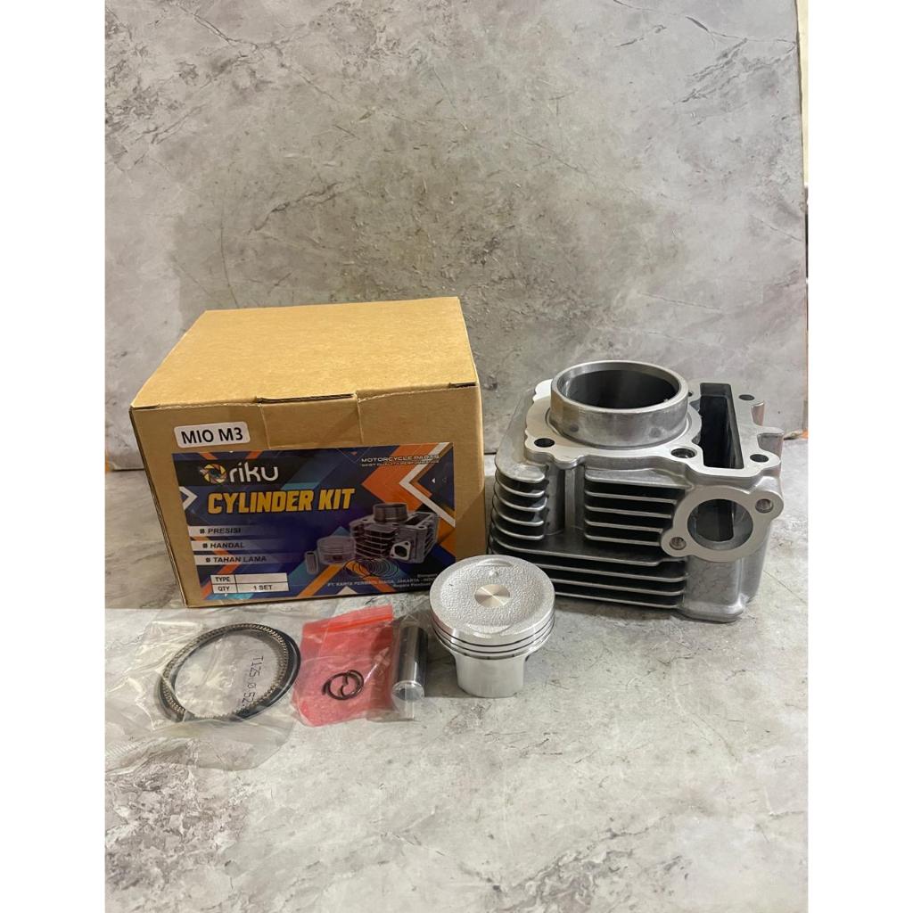 (ORIKU) BLOK SEHER SILINDER BLOK KOMPLIT MIO M3 MIO Z MIO SOUL GT 125 FINO FI 125 MIO GEAR 125  2PH