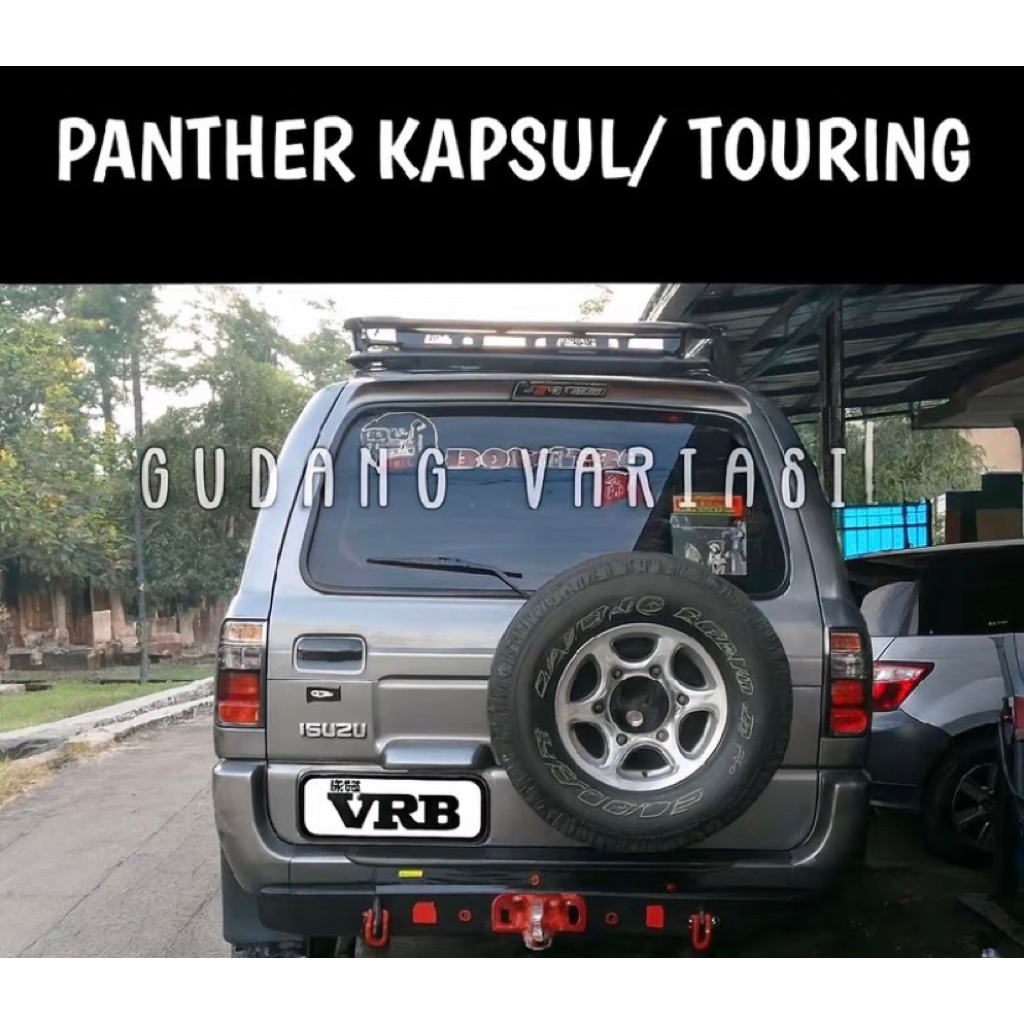 bemper towing panther kapsul/touring
