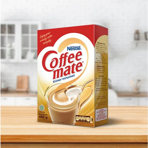 Nestle Coffee Mate 450 Gram - Krimer Bubuk Non Dairy Creamer Creamy Enak