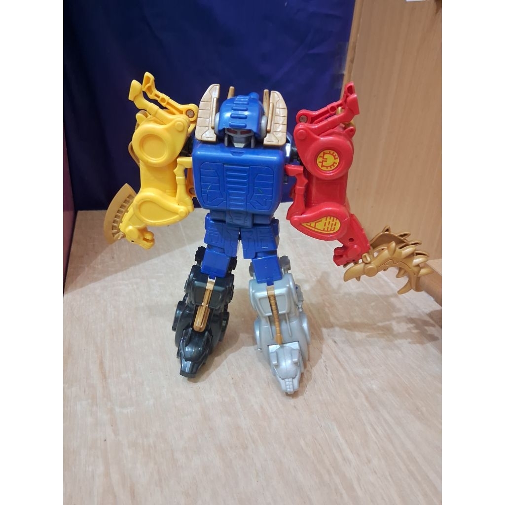 Mainan Animal Figure Robot Megazord Hadiah CFC Dx Part Zord Gattai Mainan rakit