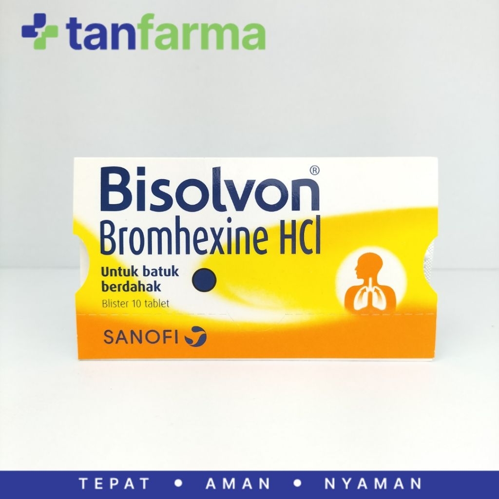 Bisolvon Tablet Obat Batuk Berdahak