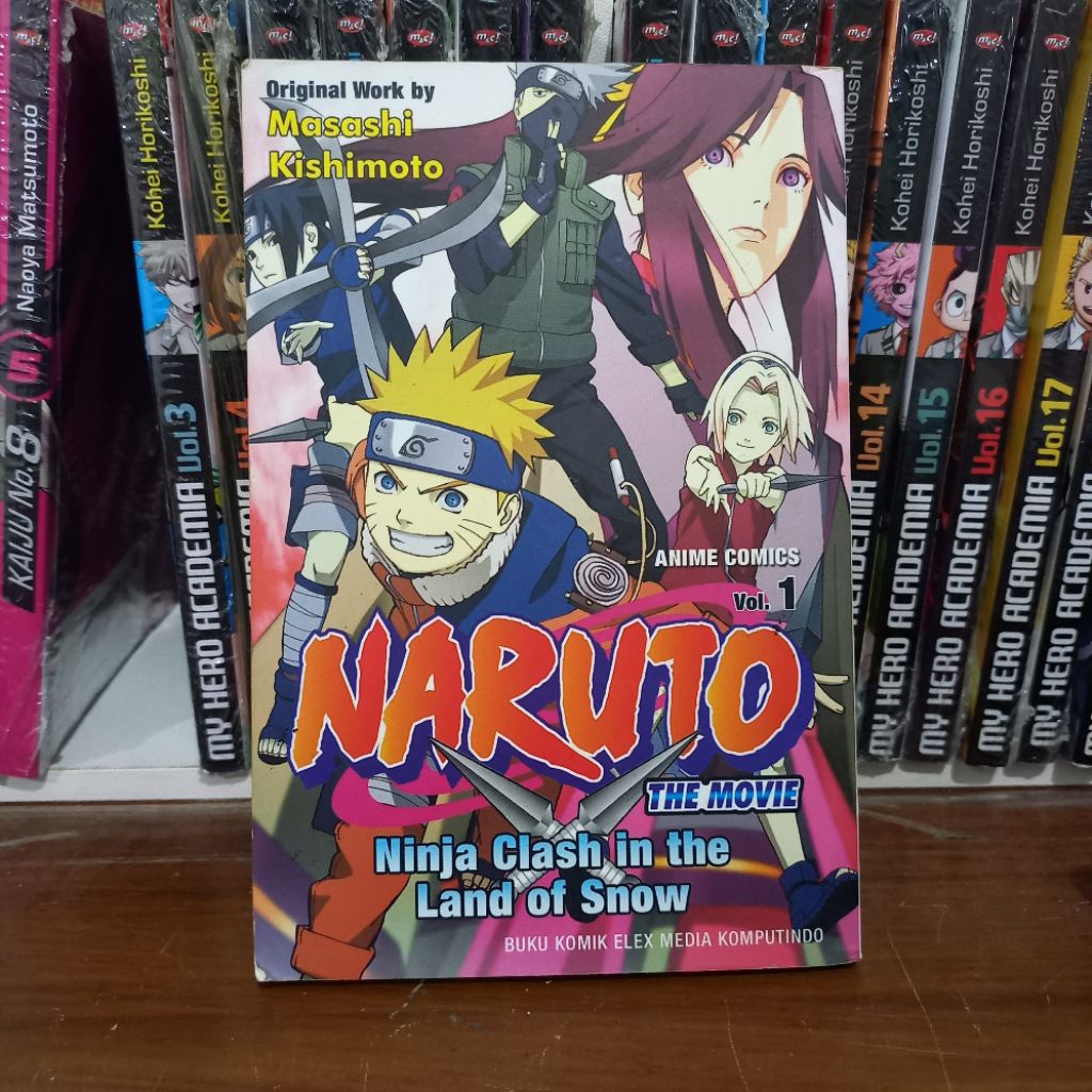 Komik Naruto The Movie Ninja Clash In The Land of Snow vol.1
