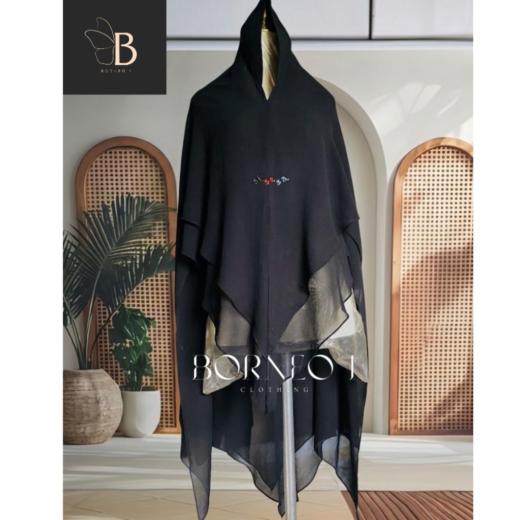(SALE) Khimar sisesa premium look like sisesa