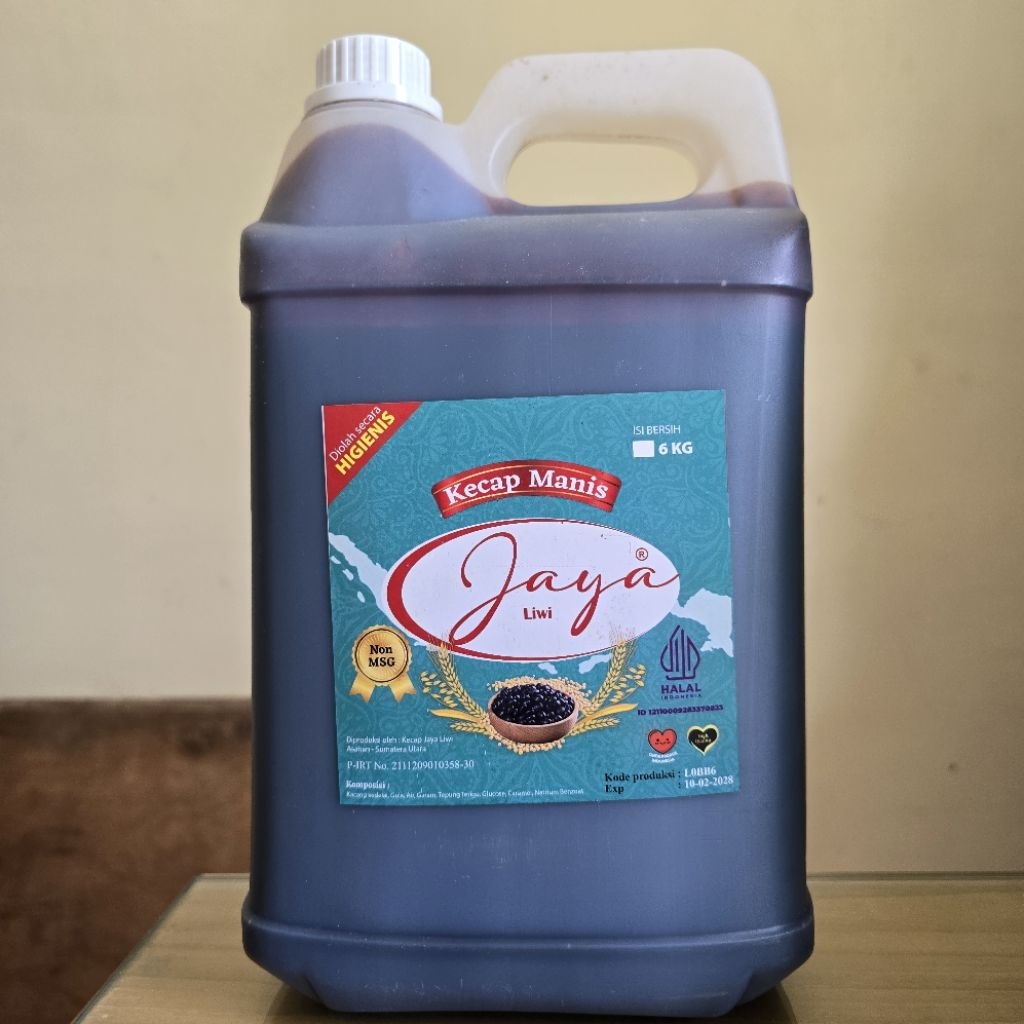 KECAP MANIS JAYA 6 KG JERIGEN  KECAP MANIS