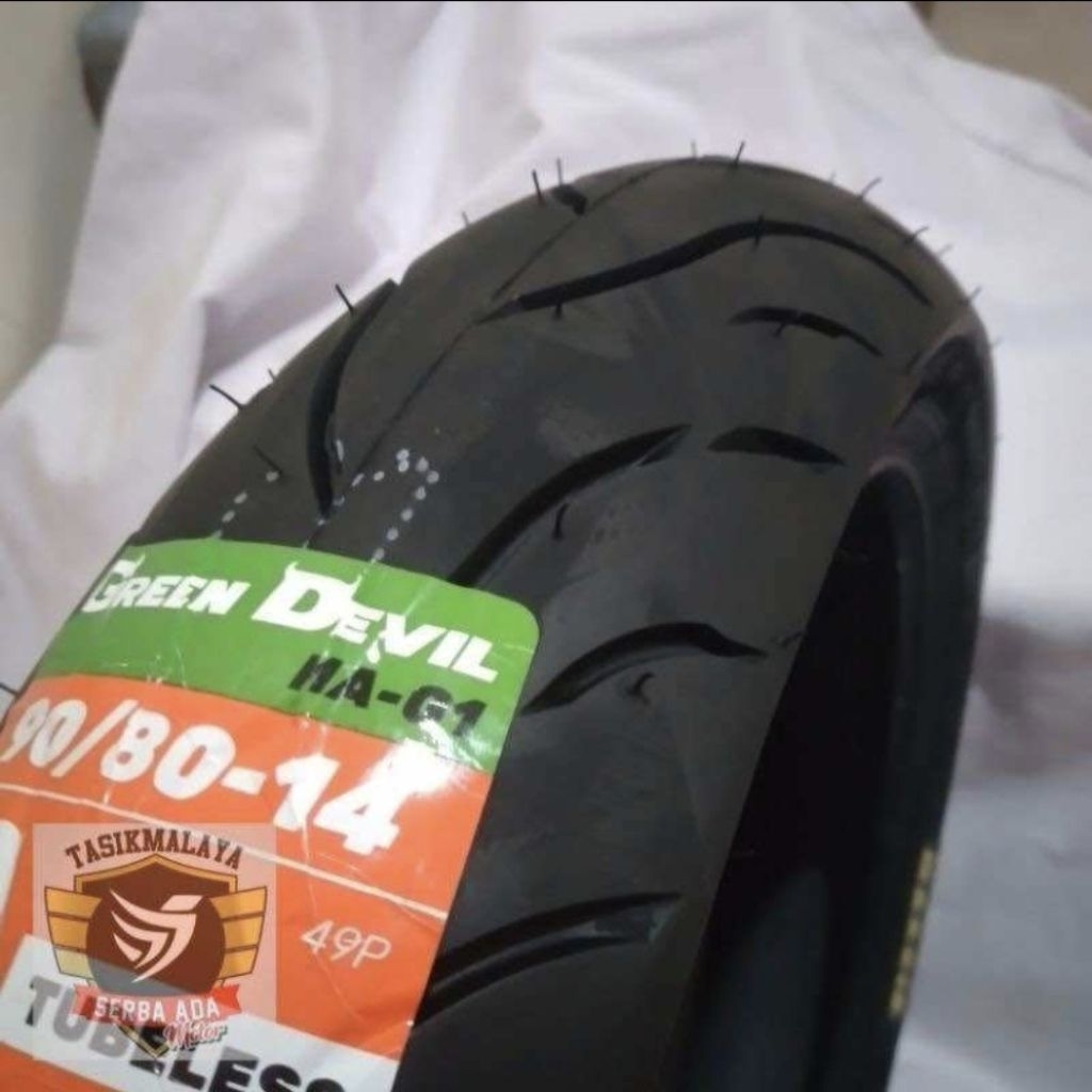 BAN LUAR MAXXIS GREEN DEVIL MATIC 90/80-14 TUBELESS