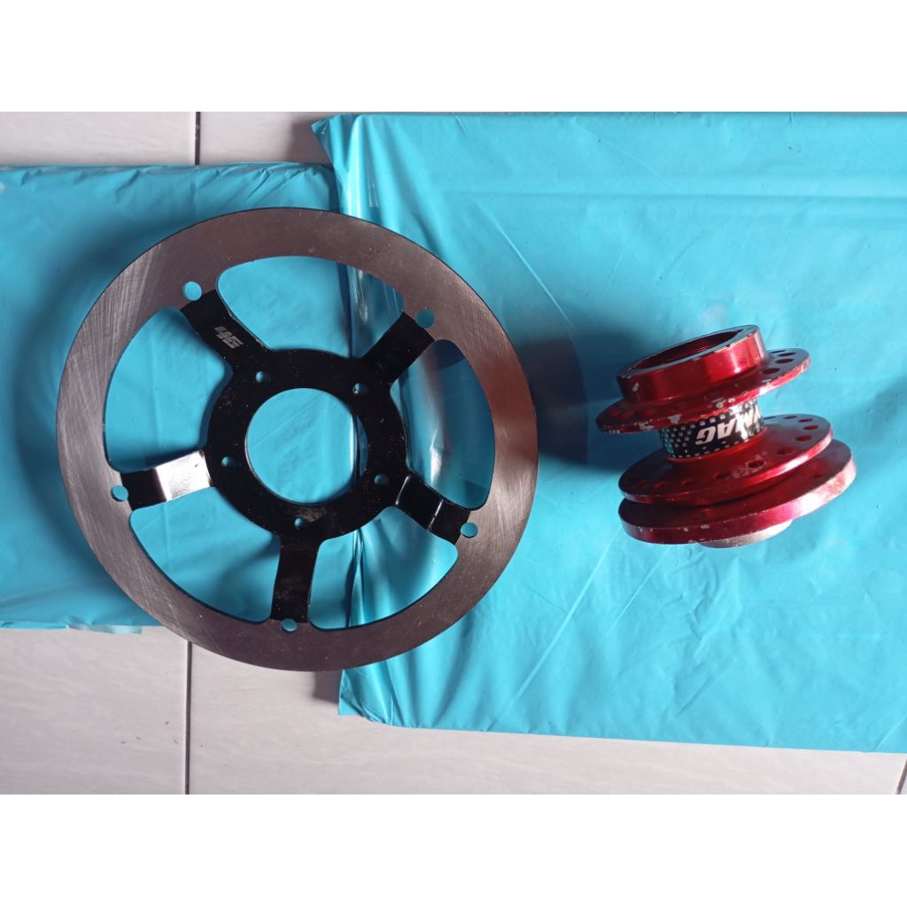 tromol trusty + disk ukuran 220mm pnp supra lama / glpro
