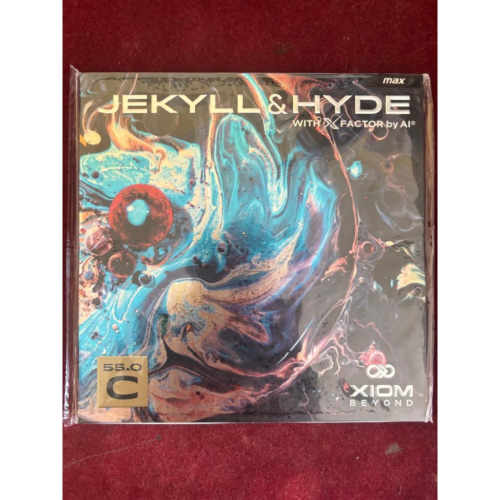 XIOM JEKYLL & HYDE C 55.0 Karet Rubber Bet Bat Pingpong Tenis Meja ORIGINAL, BARU dan SEGEL