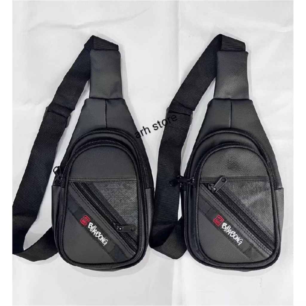 Tas Selempang Pria Tas selempang Punggung dan Dada Pria Tas Selempang Kulit Sintetis Pria
