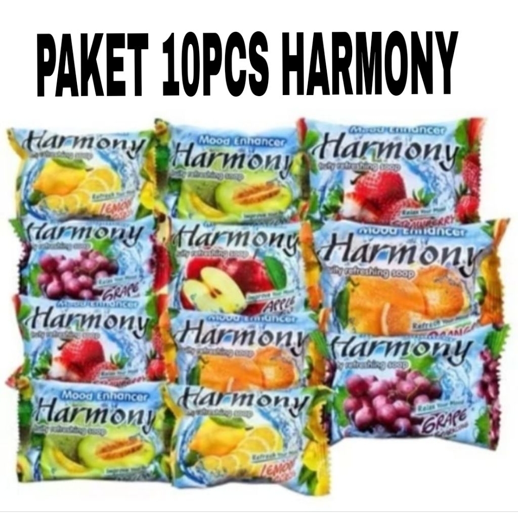 10pcs SABUN MANDI HARMONY / Sabun harmony / sabun mandi