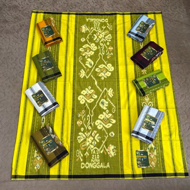 Sarung Donggala Dubai Rayon Super A1 Putra Donggala