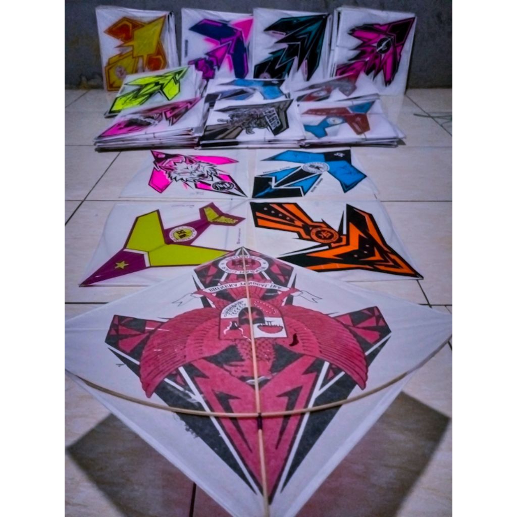 LAYANGAN SUKHOI SUPER LILITAN - 50 Pcs