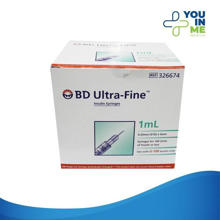 BD Ultra-Fine 1ml / Insulin Syringe 1 ml/ isi 25pcs PROMO