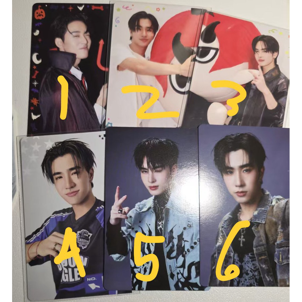 GMMTV Official Photocard PC CC READY STOCK PERTHSANTA PERTH SANTA EST HFB RISER STARLYMPICS TCTS