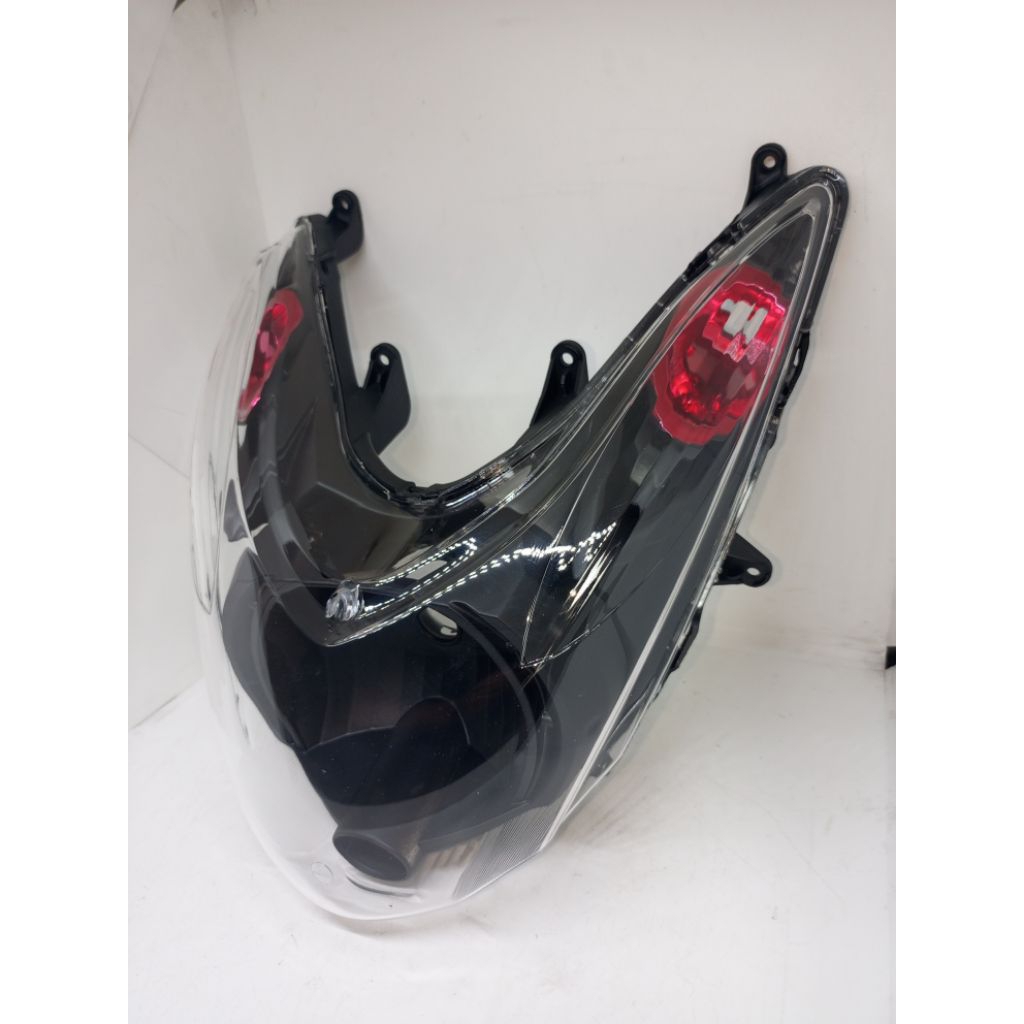 Custom reflektor lampu depan mio soul karbu bahan lampu biled