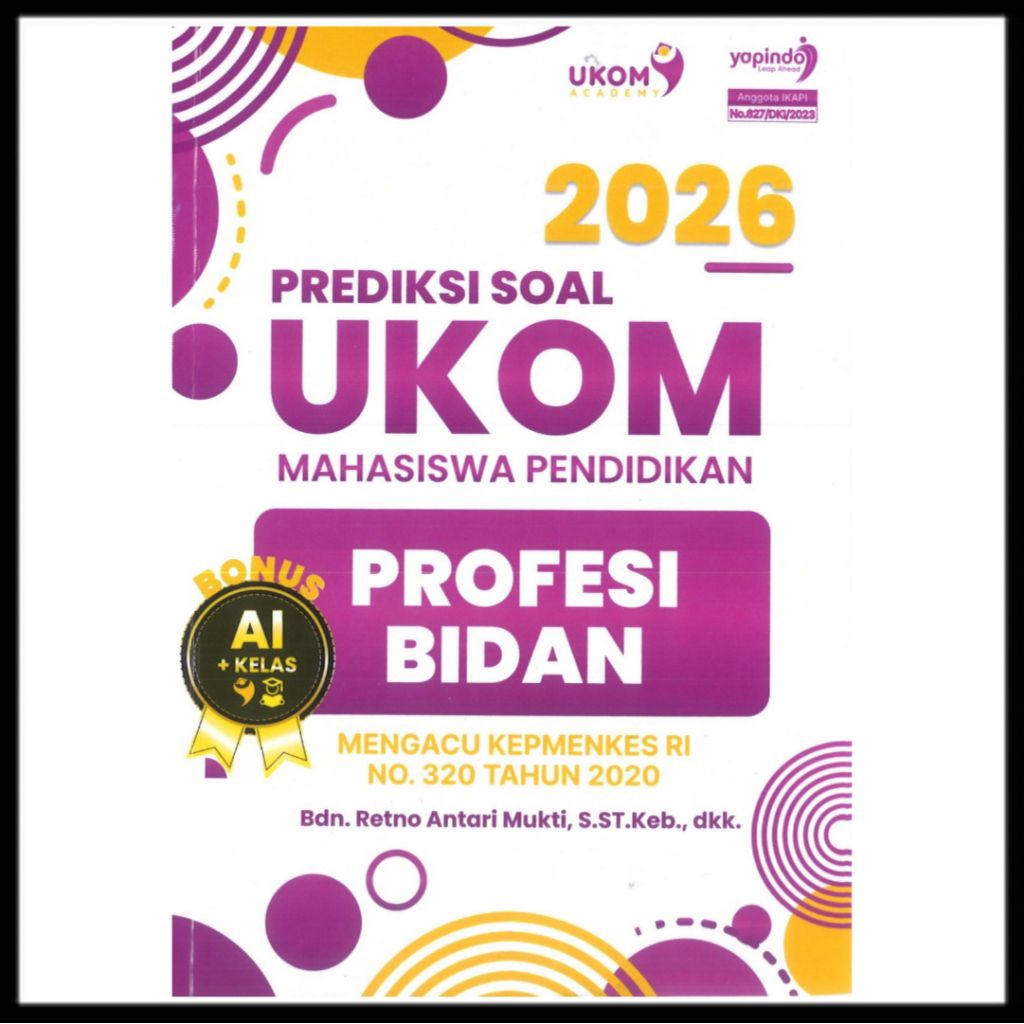 BUKU UKOM BIDAN 2026 PREDIKSI SOAL UKOM PROFESI BIDAN 2026