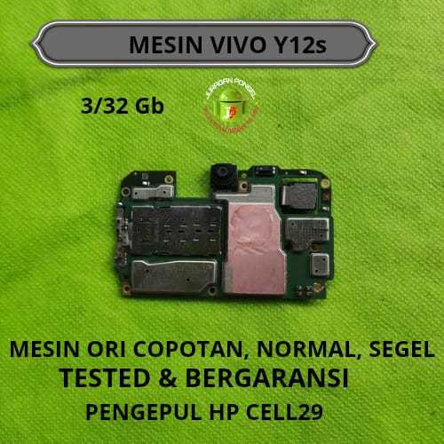 MESIN VIVO Y12S NORMAL BERGARANSI CELL29