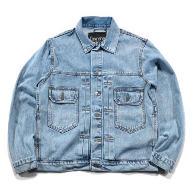 denim jacket miorine light blue bnwt | sz s