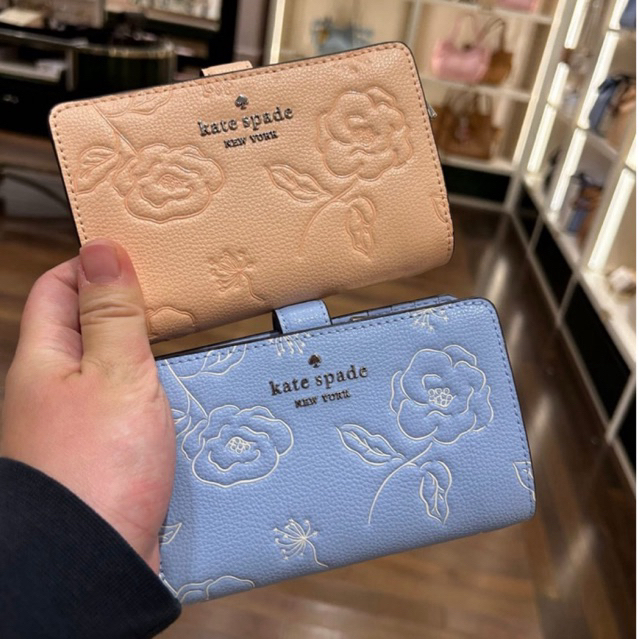 DOMPET KARTU CARD CASE KS KP025 FLORAL MEDIUM BIFOLD WALLET