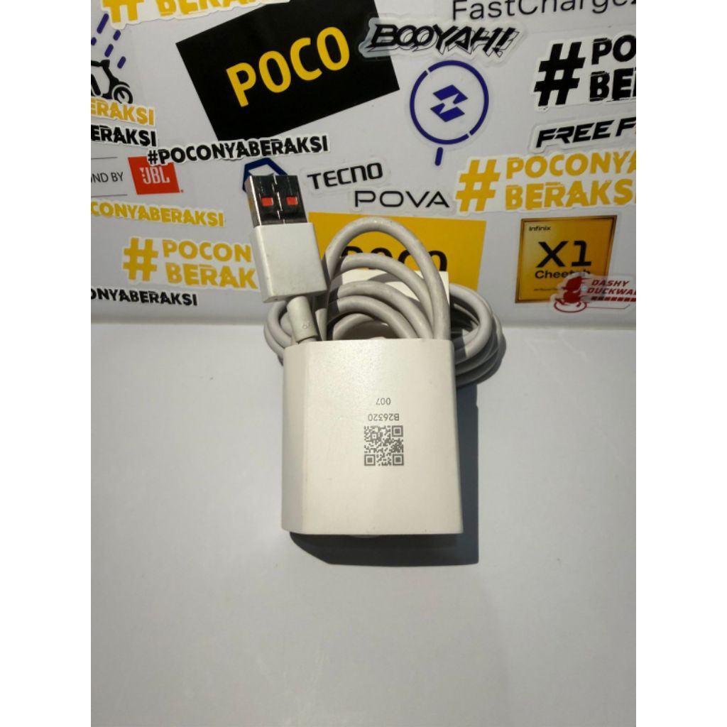 Kabel Xiaomi 6A Original Second Bekas Copotan Type C Fast Charging
