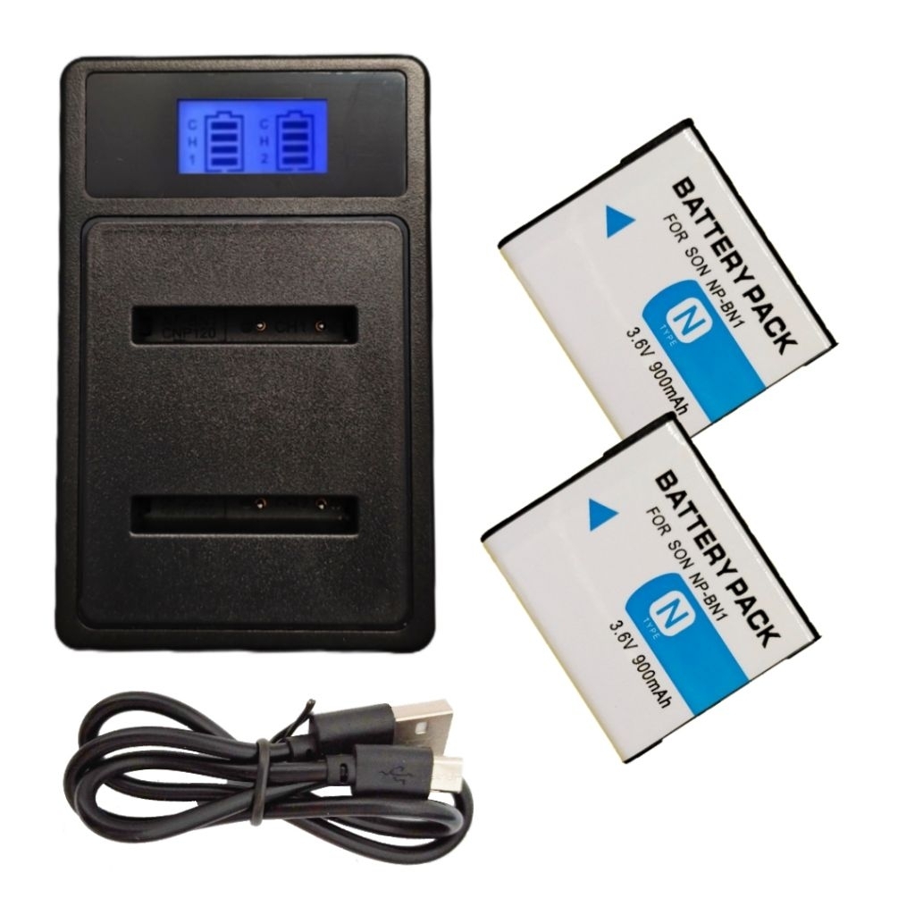 Charger For Kamera Sony Carger Cybershot DSC-T99 T110 TF1 TX5 Cesan Np-Bn1 Bn 1 Cas TX30 TX55 TX66 B