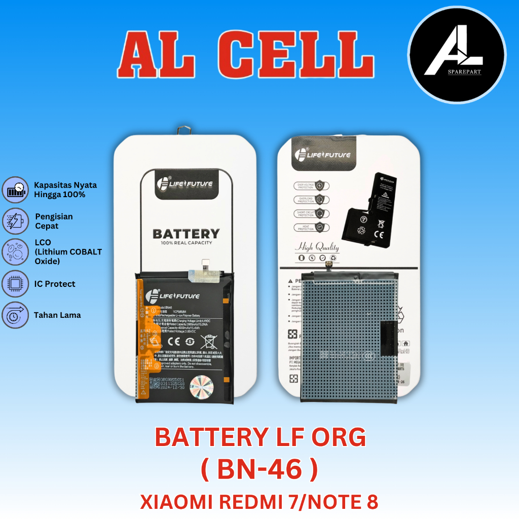 BATTERY LF ORG ( BN-46 ) XIAOMI REDMI 7/NOTE 8