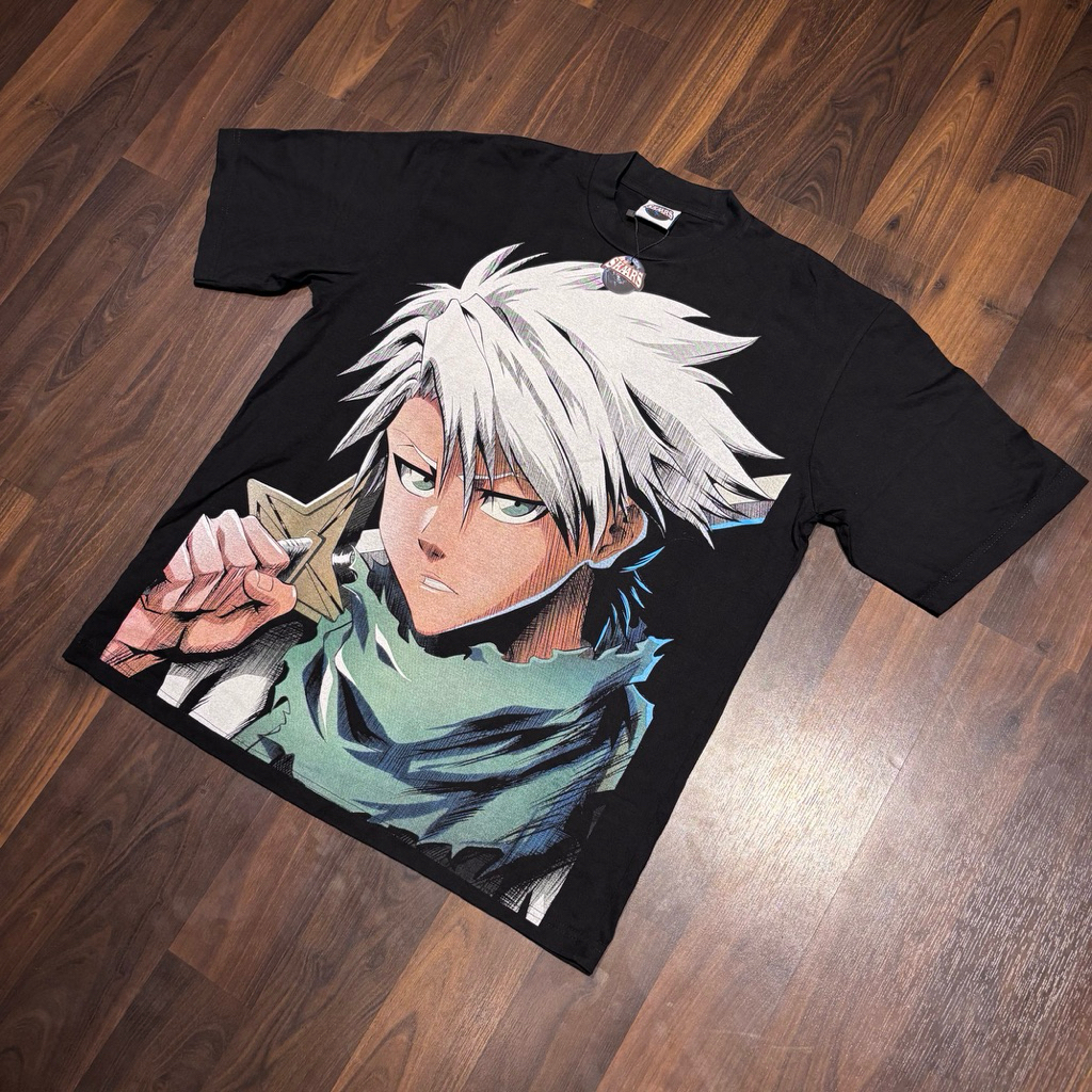 T-Shirt / Tees Bootleg SKAARS HITSUGAYA Anime BLEACH Black Colour (NEW)
