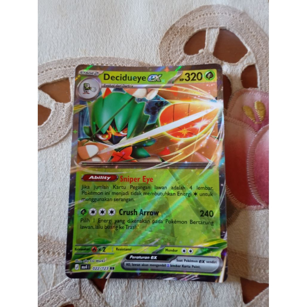 Decidueye EX MA4 022/123 Ledakan Peniada