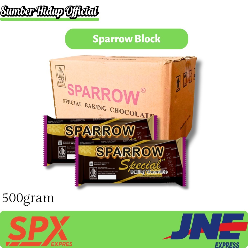 COKLAT BLOK SPARROW / COKLAT BATANG SPARROW 500 GRAM