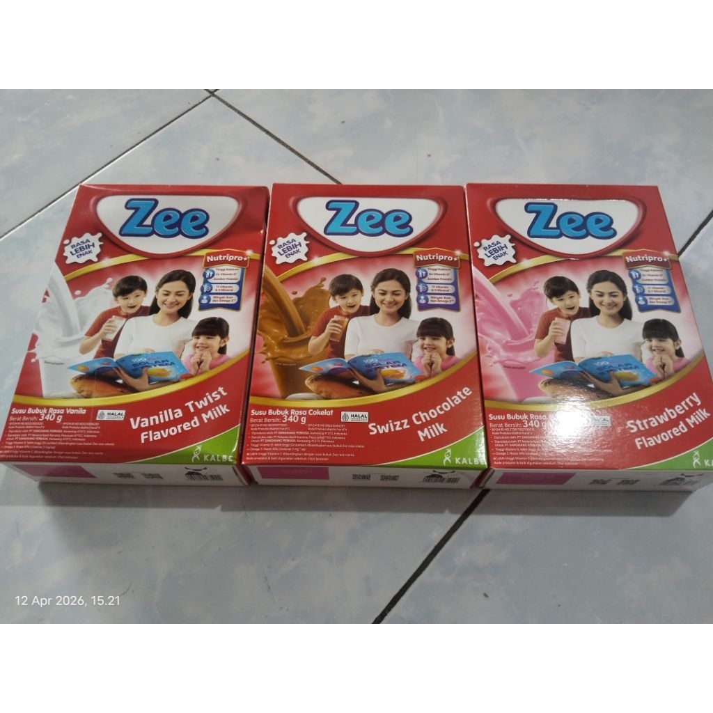 susu bubuk zee 340g