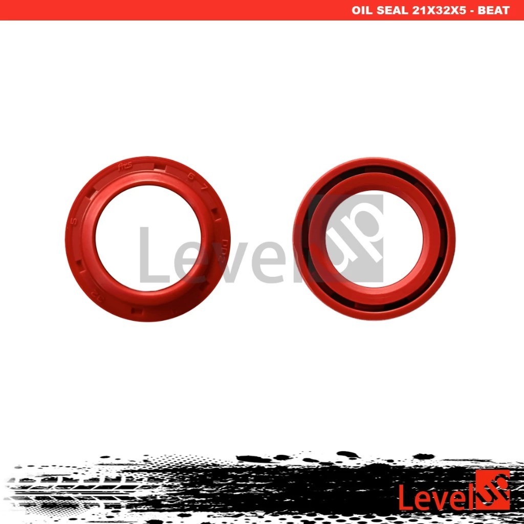 Level Up Oil seal 21x32x5 seal roda depan Beat Vario Scoopy seal debu roda depan
