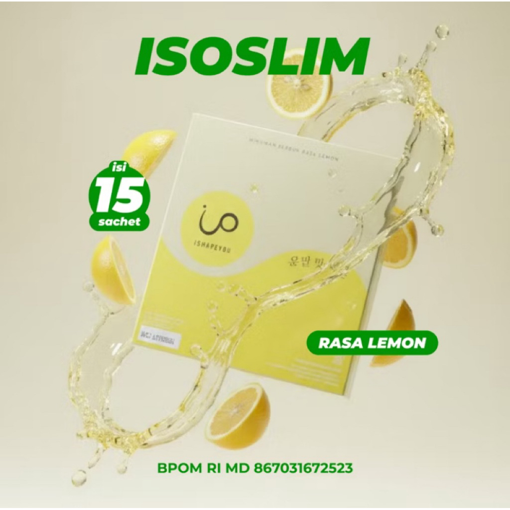 isoslim Lemon (BISA COD & INSTAN)