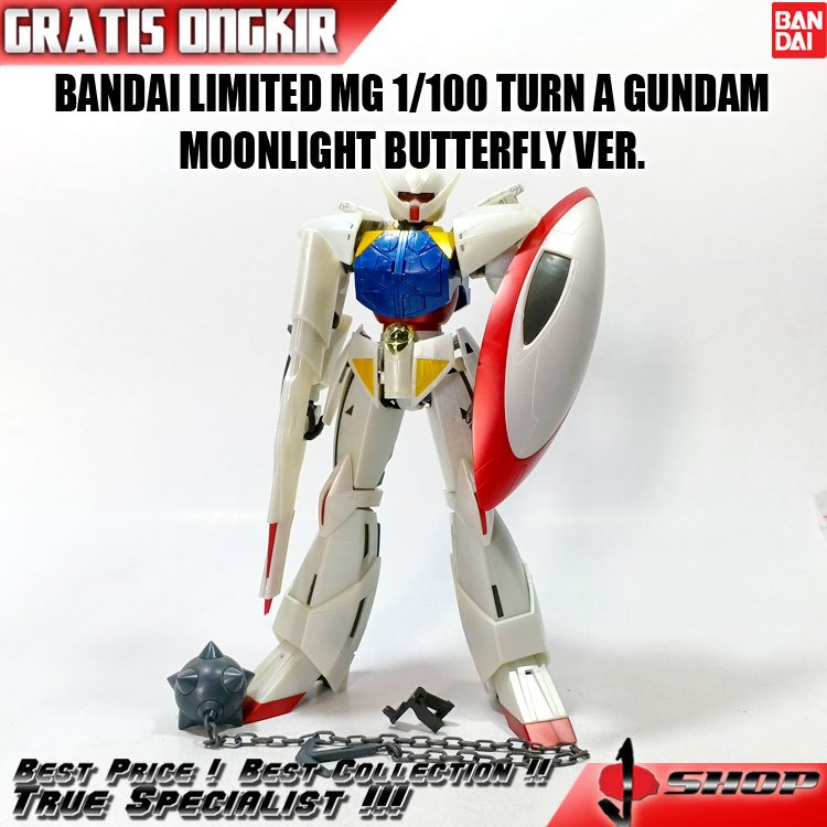 BANDAI LIMITED MG 1/100 TURN A GUNDAM MOONLIGHT BUTTERFLY VER. LTDMG386