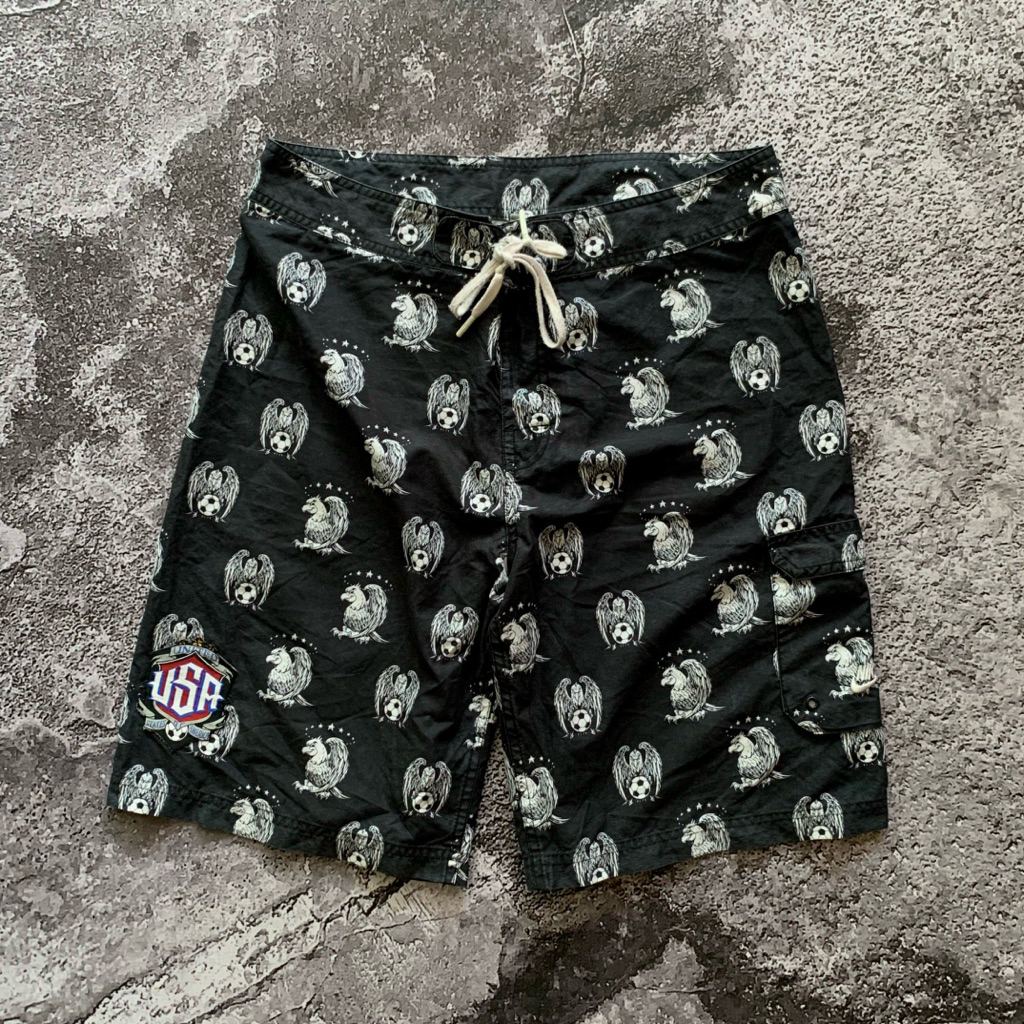 Mr.Cartoon x N*k* - Team USA Swim Trunk Board Short