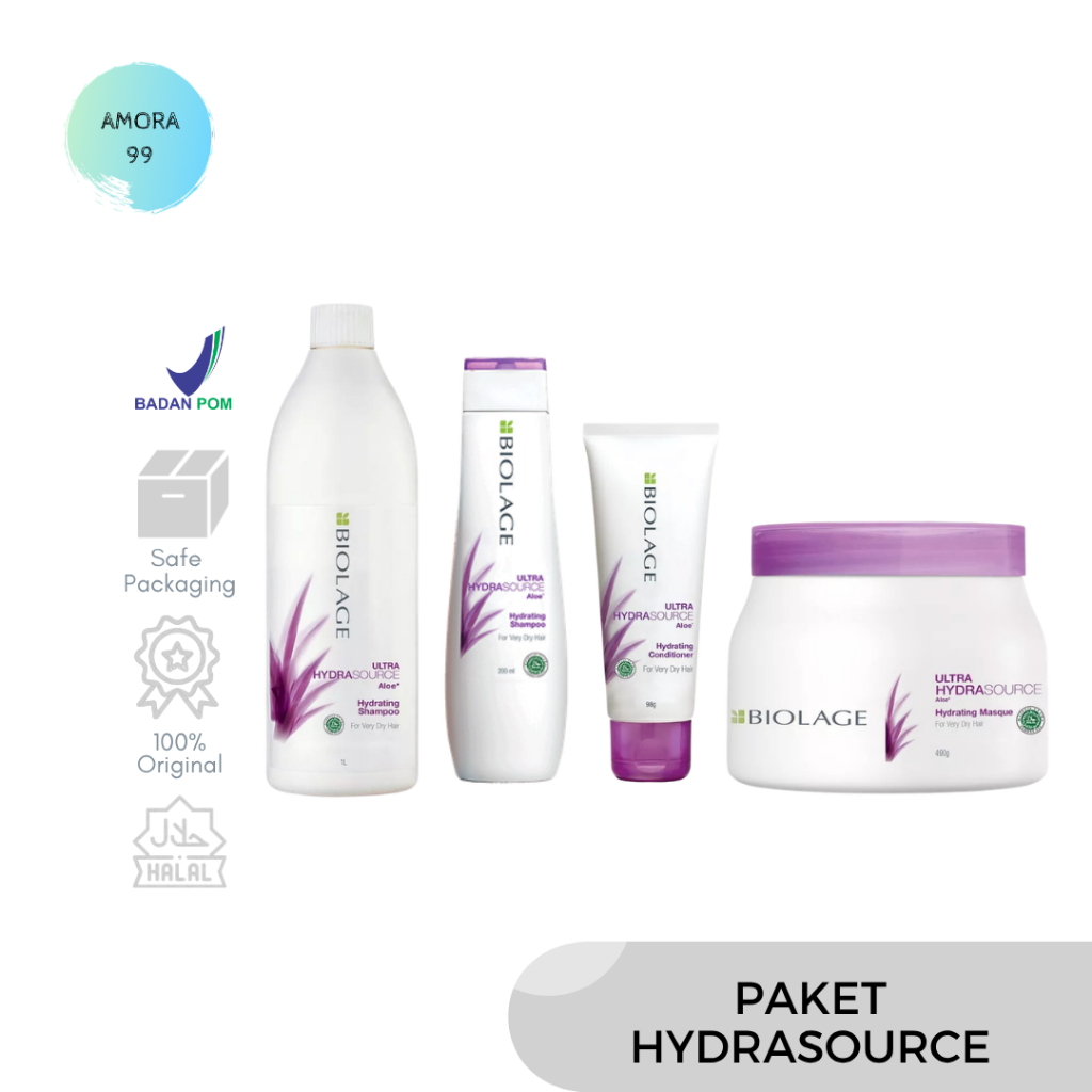 Amora || MATRIX Biolage Ultra Hydrasource Shampoo 200 ml || Matrix Biolage Conditioner|| Matrix Biol