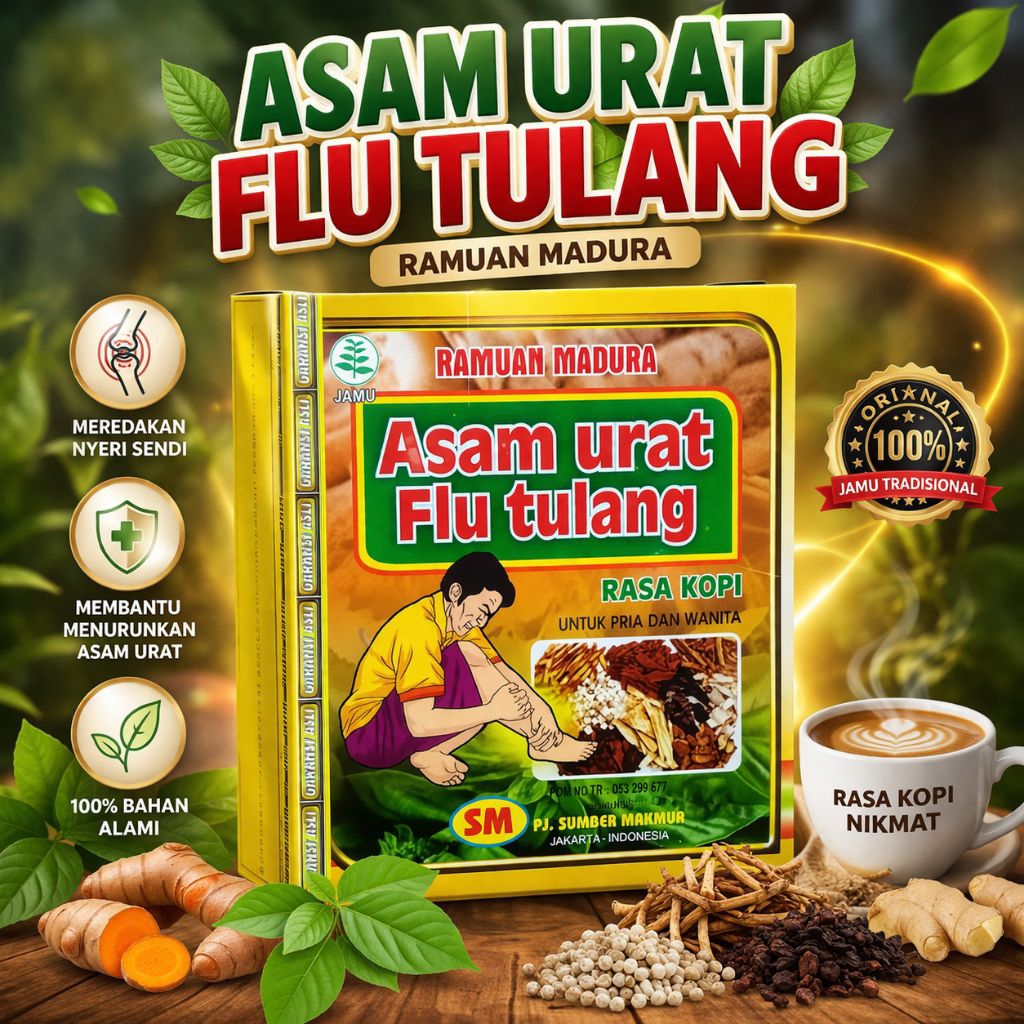 Jamu Ramuan Madura Asam Urat