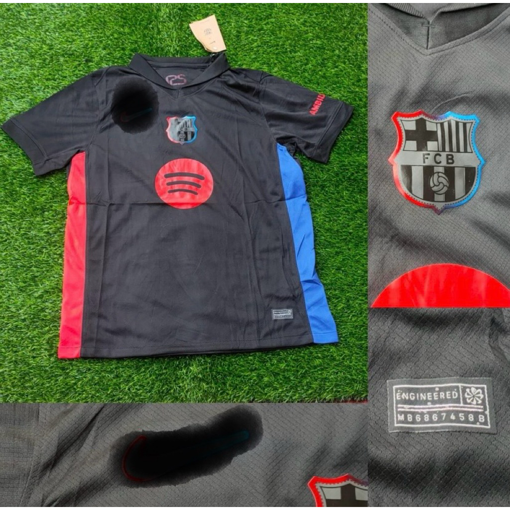 Jersey Kaos Baju Sepak Bola Barca Barka Barce Barcelona Home Away 3rd Third 4th Training Prematch Sp
